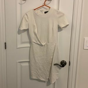 White topshop dress